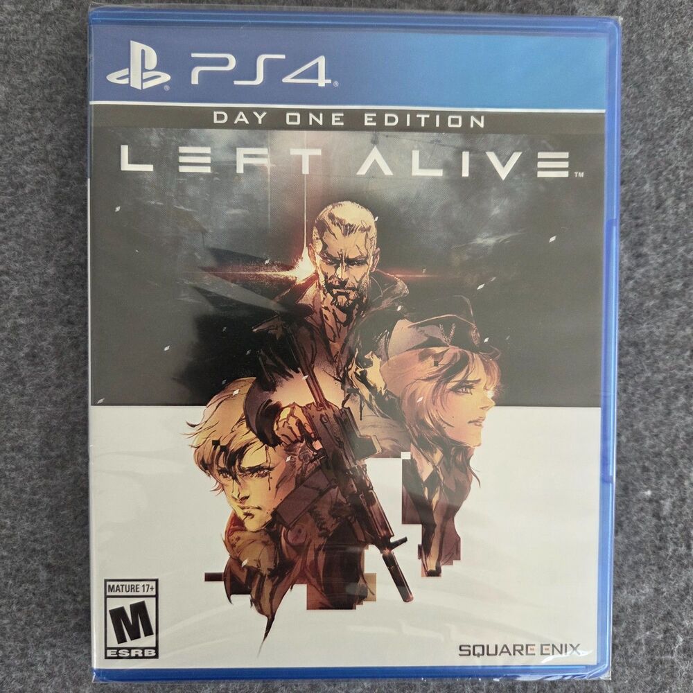 NWT Left Alive Day One Edition PS4 Video Game Sealed Square Enix